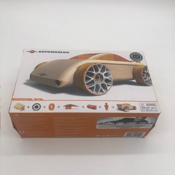 AUTOMOBLOX C9S BERLINETTA ORANGE SPORTS CAR WOODEN CAR (Like new in box)(2006) - Picture 1 of 12